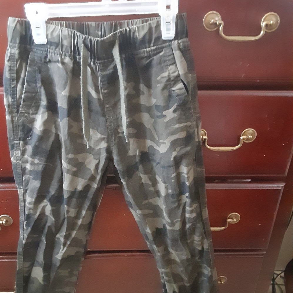 Boys Rebel and soul camo pants